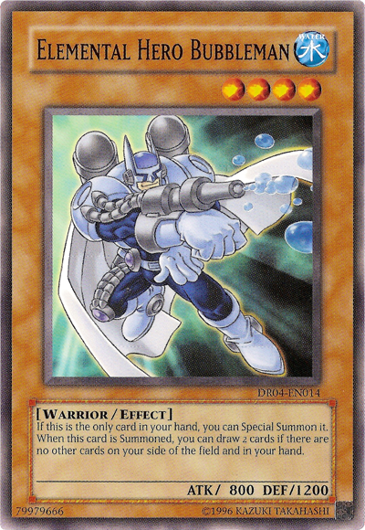 Elemental Hero Bubbleman [DR04-EN014] Common Yu-Gi-Oh!