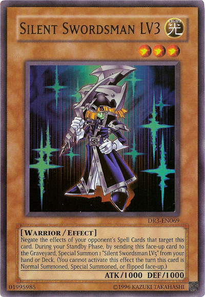 Silent Swordsman LV3 [DR3-EN069] Ultra Rare Yu-Gi-Oh!