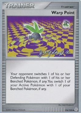 Warp Point (116/130) (Rambolt - Jeremy Scharff-Kim) [World Championships 2007] Pokémon
