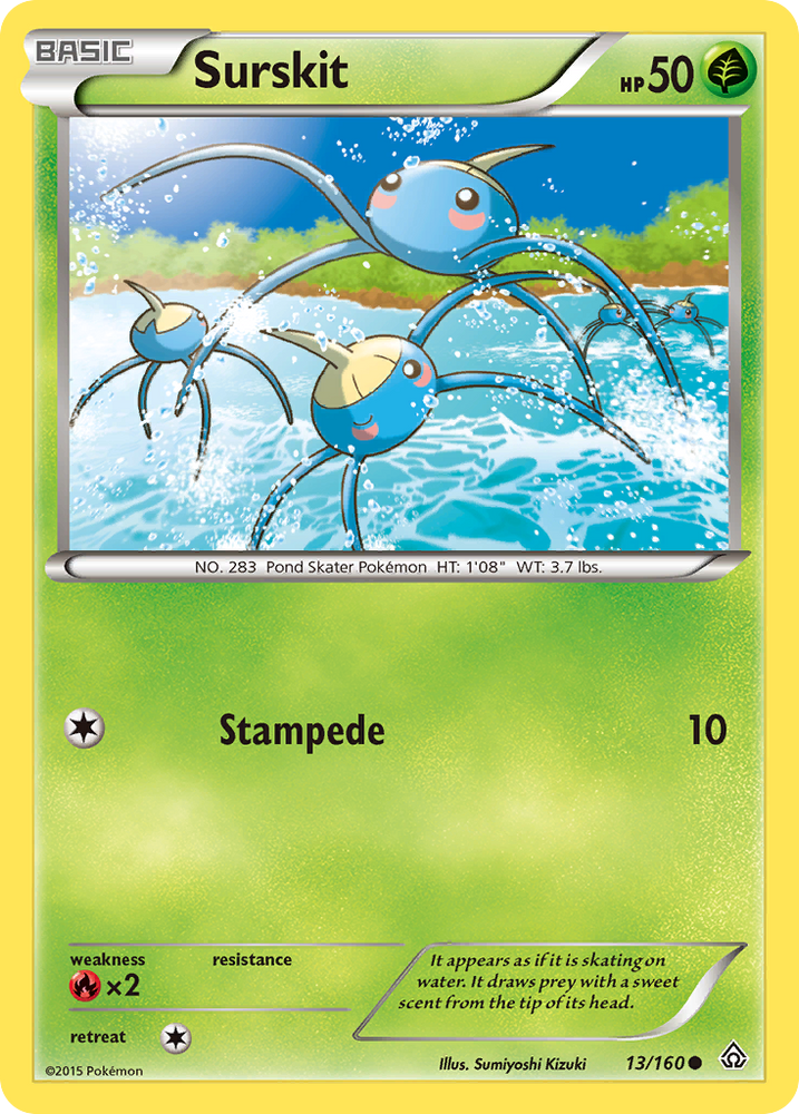 Surskit (13/160) [XY: Primal Clash] Pokémon