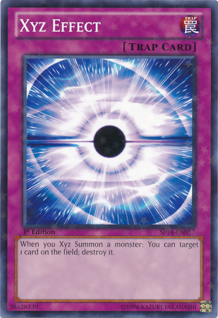 Xyz Effect [SP14-EN037] Starfoil Rare Yu-Gi-Oh!