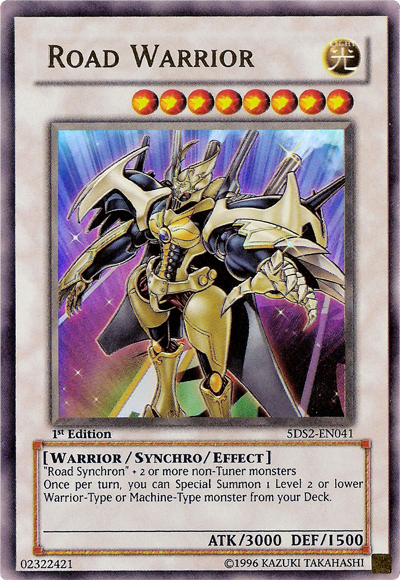 Road Warrior [5DS2-EN041] Ultra Rare Yu-Gi-Oh!
