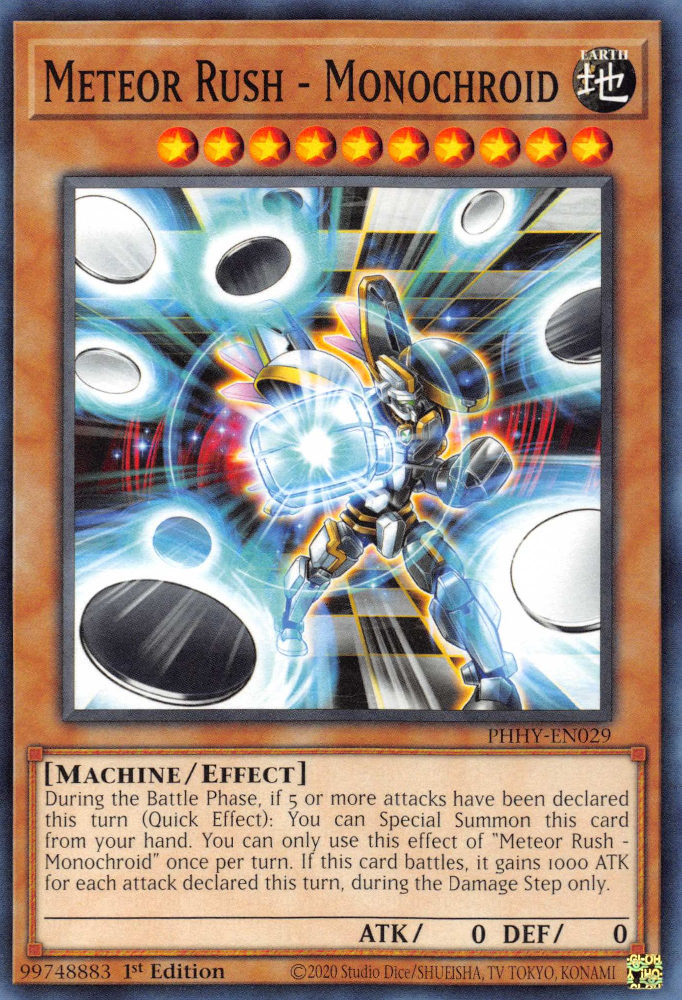 Meteor Rush - Monochroid [PHHY-EN029] Common Yu-Gi-Oh!