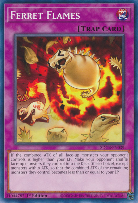 Ferret Flames [SDCB-EN039] Common Yu-Gi-Oh!