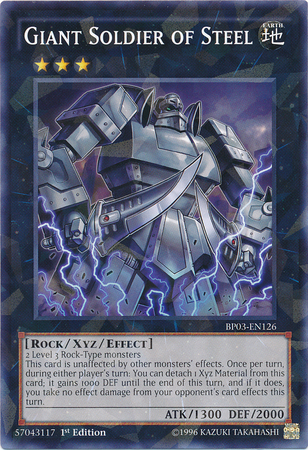 Giant Soldier of Steel [BP03-EN126] Shatterfoil Rare Yu-Gi-Oh!