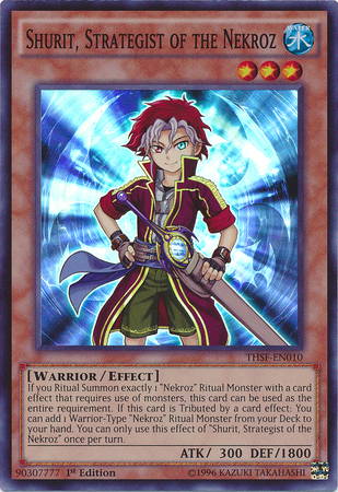 Shurit, Strategist of the Nekroz [THSF-EN010] Super Rare Yu-Gi-Oh!