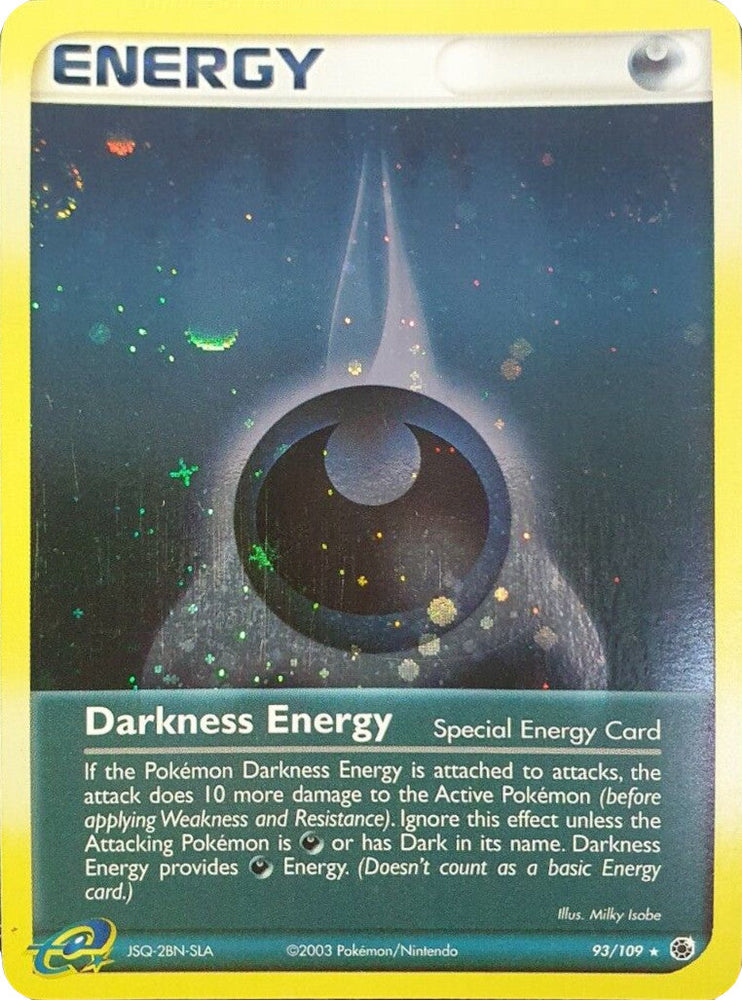 Darkness Energy (93/109) (Cosmos Holo) [EX: Ruby & Sapphire] Pokémon