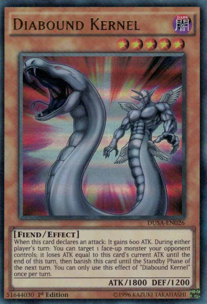 Diabound Kernel [DUSA-EN026] Ultra Rare Yu-Gi-Oh!