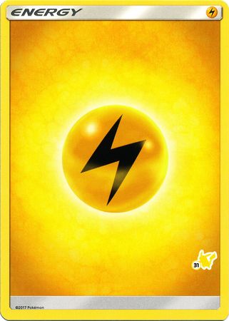 Lightning Energy (Pikachu Stamp #31) [Battle Academy 2020] Pokémon
