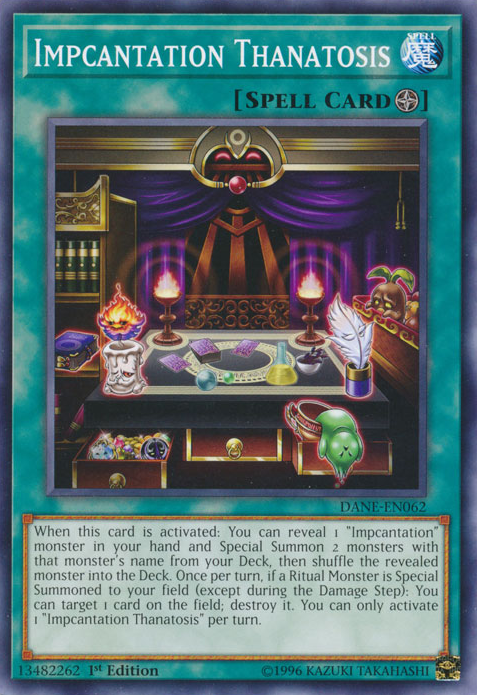 Impcantation Thanatosis [DANE-EN062] Common Yu-Gi-Oh!
