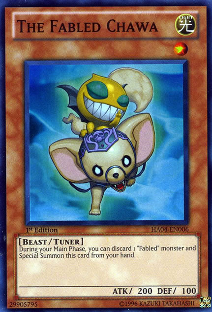 The Fabled Chawa [HA04-EN006] Super Rare Yu-Gi-Oh!