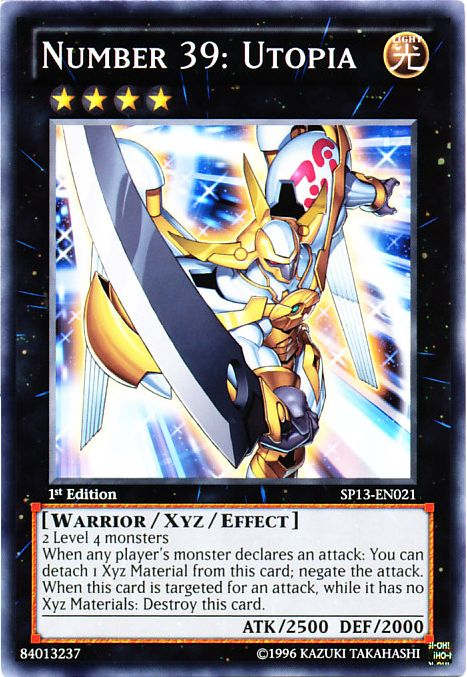 Number 39: Utopia [SP13-EN021] Common Yu-Gi-Oh!