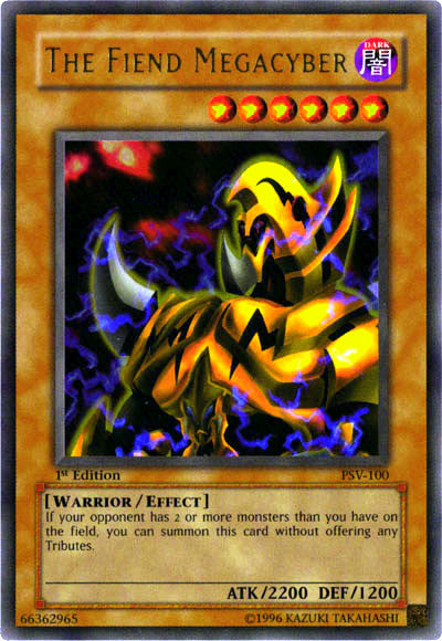 The Fiend Megacyber [PSV-100] Ultra Rare Yu-Gi-Oh!