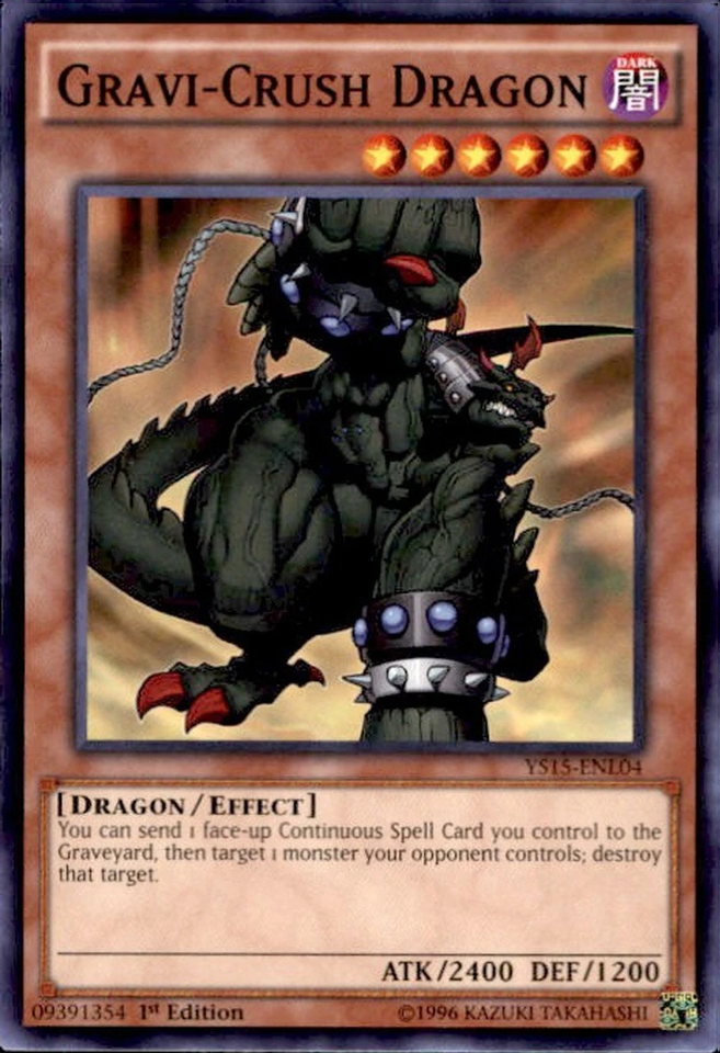 Gravi-Crush Dragon [YS15-ENL04] Common Yu-Gi-Oh!