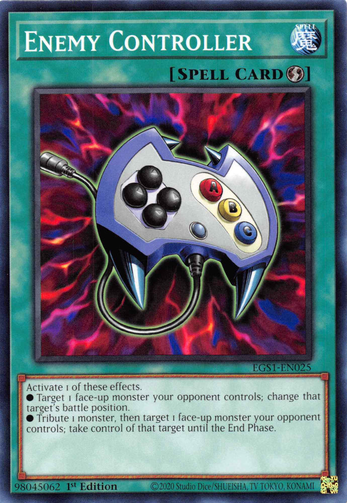 Enemy Controller [EGS1-EN025] Common Yu-Gi-Oh!