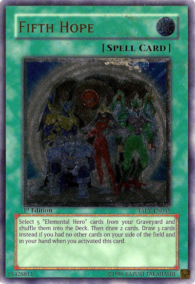 Fifth Hope [TAEV-EN045] Ultimate Rare Yu-Gi-Oh!