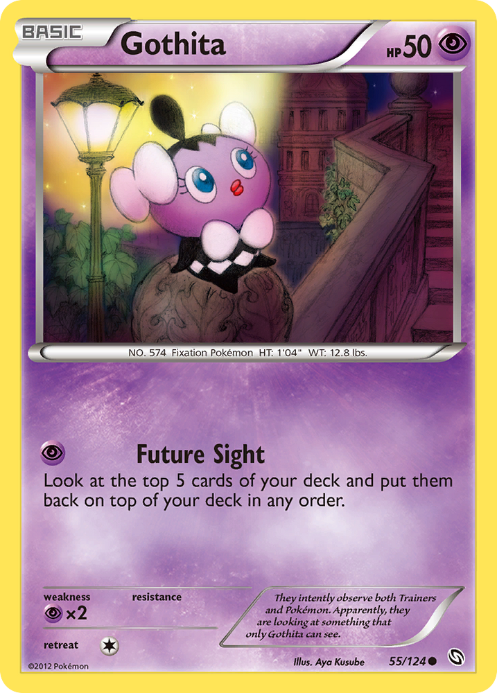 Gothita (55/124) [Black & White: Dragons Exalted] Pokémon