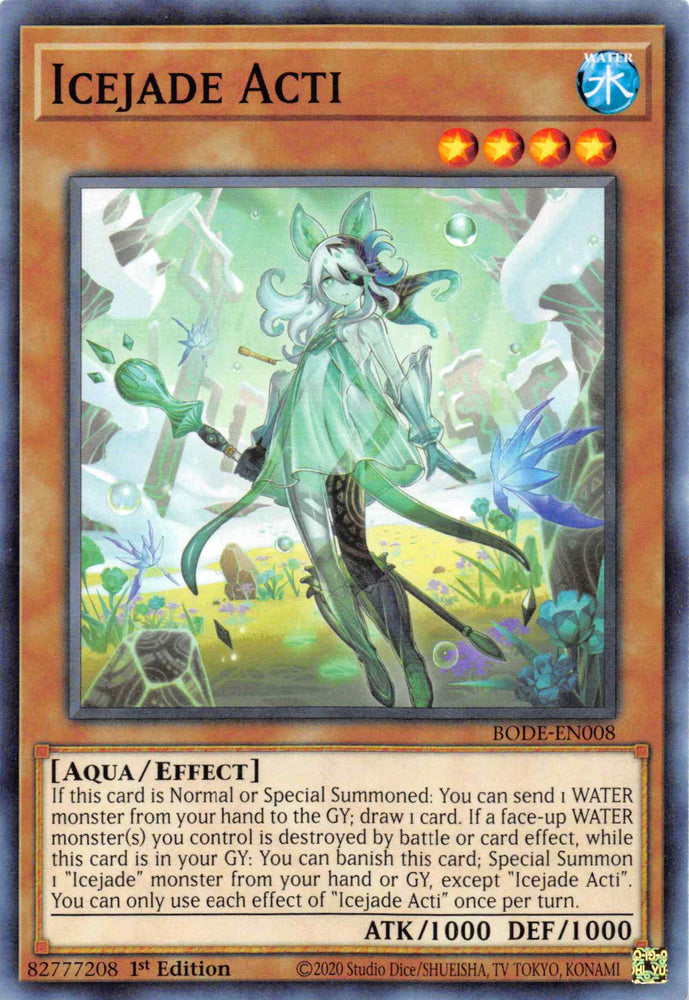 Icejade Acti [BODE-EN008] Common Yu-Gi-Oh!