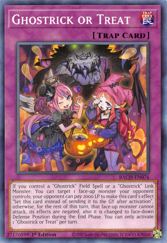 Ghostrick or Treat [BACH-EN076] Common Yu-Gi-Oh!