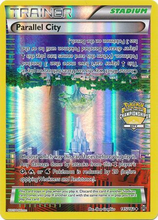 Parallel City (145/162) (Championship Promo) [XY: BREAKthrough] Pokémon