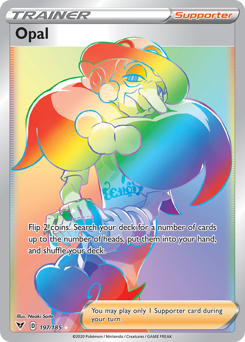 Opal (197/185) [Sword & Shield: Vivid Voltage] Pokémon