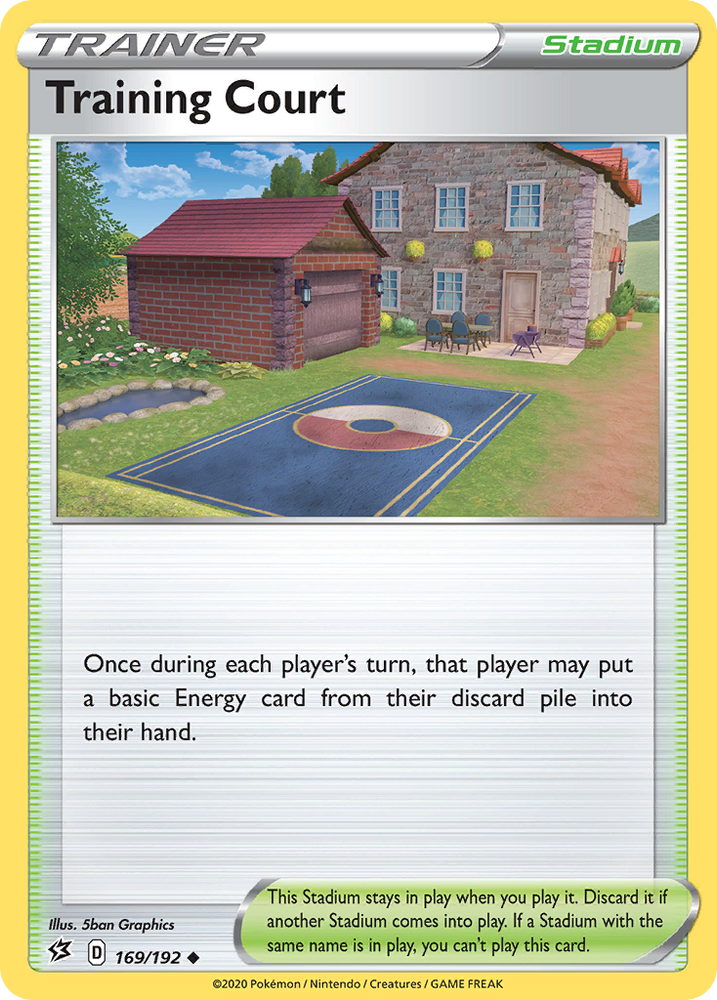 Training Court (169/192) [Sword & Shield: Rebel Clash] Pokémon