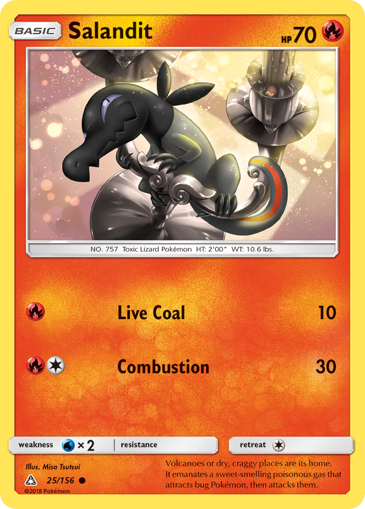Salandit (25/156) [Sun & Moon: Ultra Prism] Pokémon