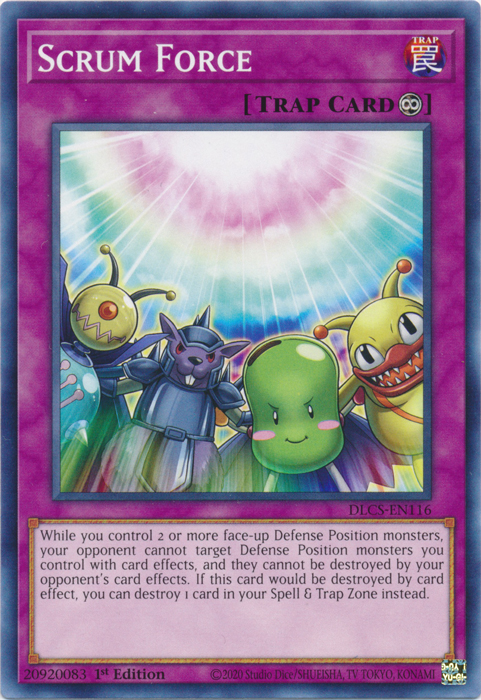 Scrum Force [DLCS-EN116] Common Yu-Gi-Oh!