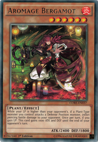 Aromage Bergamot [CORE-EN037] Rare Yu-Gi-Oh!