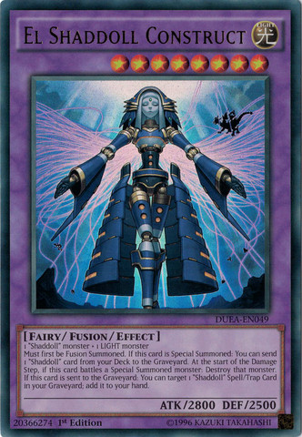 El Shaddoll Construct [DUEA-EN049] Ultra Rare Yu-Gi-Oh!