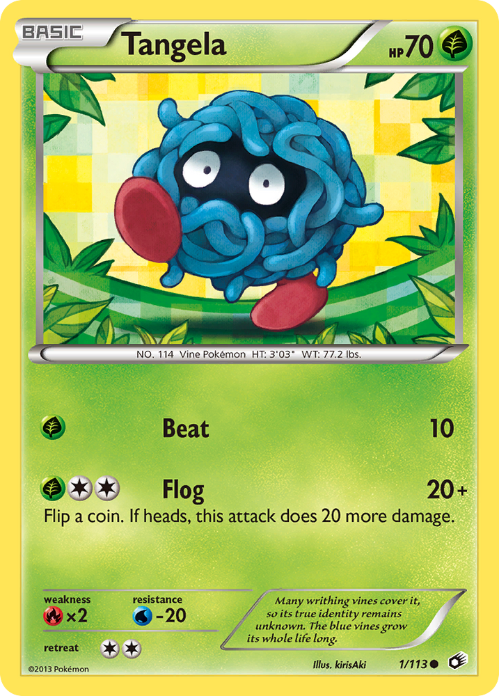 Tangela (1/113) [Black & White: Legendary Treasures] Pokémon