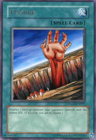 Fissure [DLG1-EN007] Rare Yu-Gi-Oh!