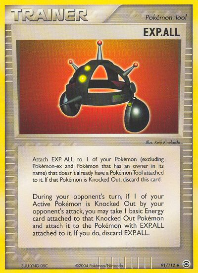 EXP.ALL (91/112) [EX: FireRed & LeafGreen] Pokémon