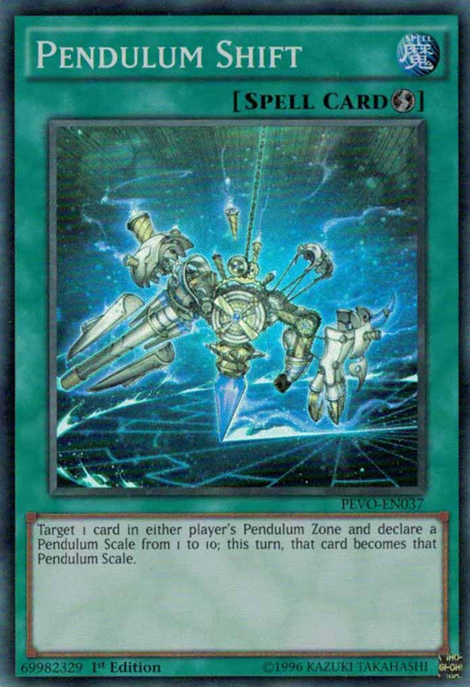 Pendulum Shift [PEVO-EN037] Super Rare Yu-Gi-Oh!