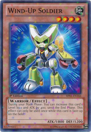 Wind-Up Soldier [BP01-EN166] Starfoil Rare Yu-Gi-Oh!