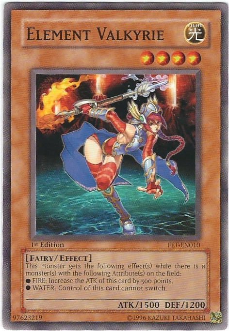 Element Valkyrie [FET-EN010] Common Yu-Gi-Oh!