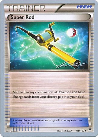 Super Rod (149/162) (Ninja Blitz - Cody Walinski) [World Championships 2016] Pokémon