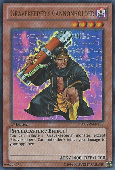 Gravekeeper's Cannonholder [LCYW-EN188] Ultra Rare Yu-Gi-Oh!