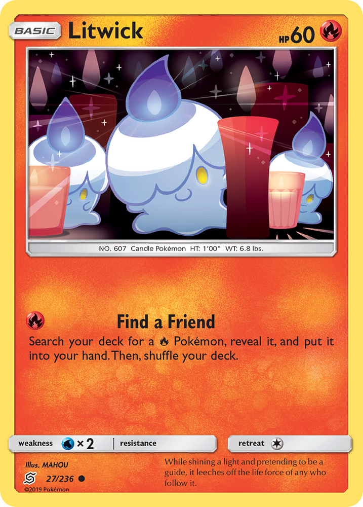 Litwick (27/236) [Sun & Moon: Unified Minds] Pokémon