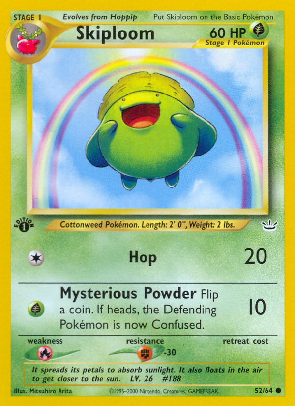 Skiploom (52/64) [Neo Revelation 1st Edition] Pokémon