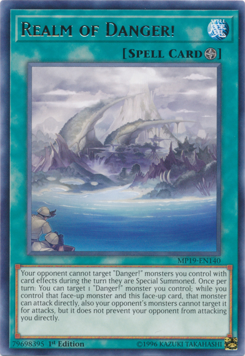 Realm of Danger! [MP19-EN140] Rare Yu-Gi-Oh!