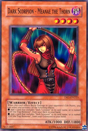 Dark Scorpion - Meanae the Thorn [DR1-EN223] Common Yu-Gi-Oh!