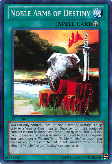 Noble Arms of Destiny [LTGY-EN087] Super Rare Yu-Gi-Oh!