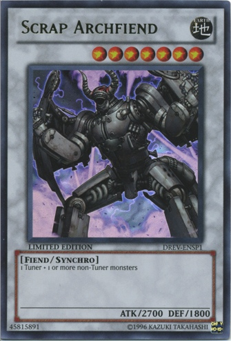 Scrap Archfiend [DREV-ENSP1] Ultra Rare Yu-Gi-Oh!