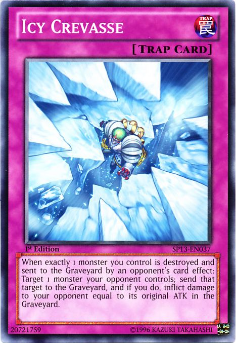 Icy Crevasse [SP13-EN037] Common Yu-Gi-Oh!