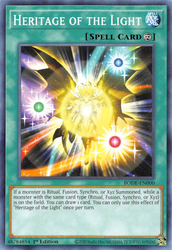Heritage of the Light [BODE-EN000] Common Yu-Gi-Oh!