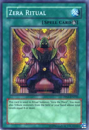 Zera Ritual [PP01-EN010] Secret Rare Yu-Gi-Oh!