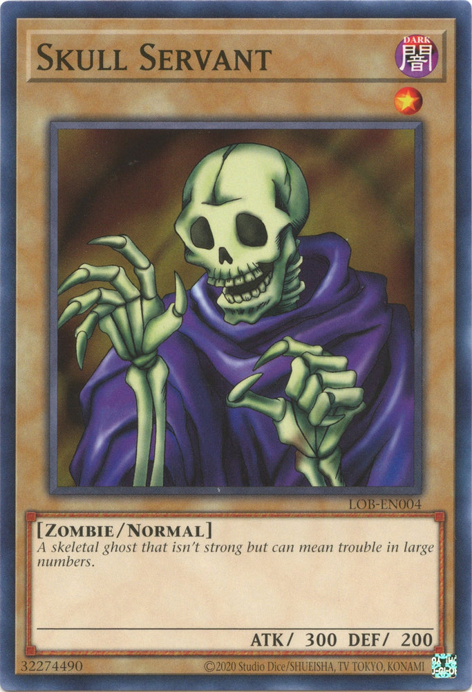 Skull Servant (25th Anniversary) [LOB-EN004] Common Yu-Gi-Oh!