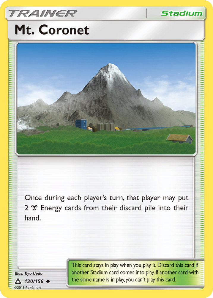 Mt. Coronet (130/156) [Sun & Moon: Ultra Prism] Pokémon