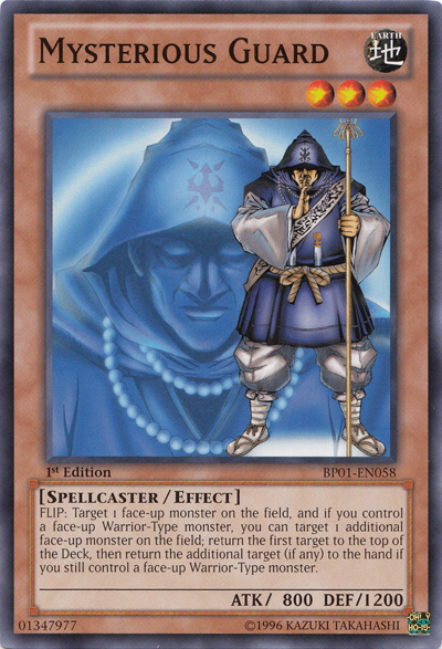 Mysterious Guard [BP01-EN058] Common Yu-Gi-Oh!